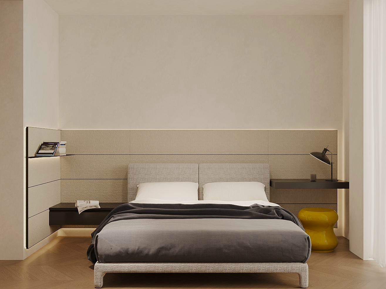 现代风格公寓卧室